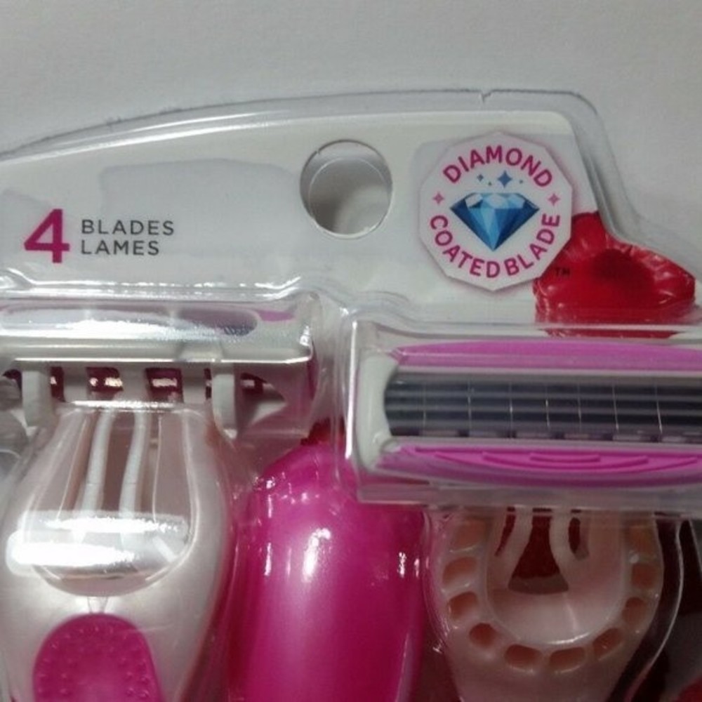Schick Quattro Razors Rasperry Papaya Complex 5pk - Picture 2 of 10